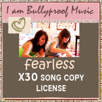 Preview of Fearless song - 30 copies for your kiddos