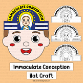 Feast of the Immaculate Conception Activities Hat Craft Cr