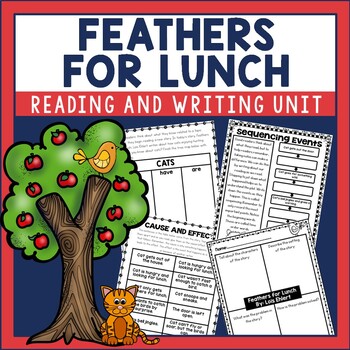 Preview of Feathers for Lunch by Lois Ehlert Reading Activities, Lessons, and Writing