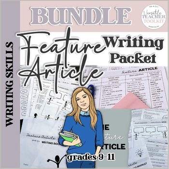 Feature Article Study Guide Bundle | TPT