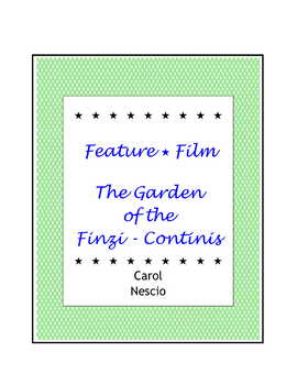 Preview of The Garden of the Finzi-Continis