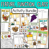 Feature, Function, Class Activity Bundle