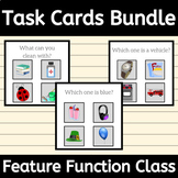 Feature Function Class Task Cards for ABA, Speech Therapy 