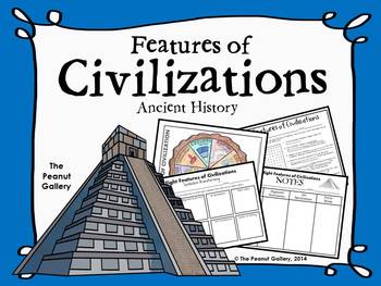 Preview of Ancient Times: Features of Civilizations Notes & Activities