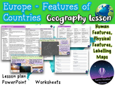 Features of European Countries and Mapping: Geography Less