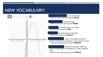 Preview of Features of Graphs - Slides