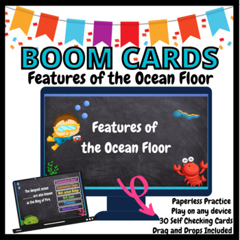 Preview of Features of the Ocean Floor BOOM Cards