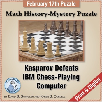 Preview of Feb. 17 Math & Games Puzzle: Chess Champion Kasparov Beats IBM Computer