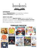 February 2024 Daily Literacy Lessons based on Books - No P