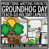 February 2nd Groundhog Day Writing Activities, Groundhog P