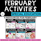 February Activities Bundle | Special Education