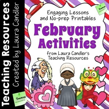 Preview of February Activities | Valentine's Day and Black History Month Lessons