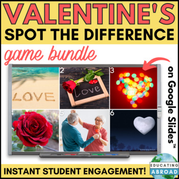 Preview of February Activities for Memory and Language Development | Valentines Day Games