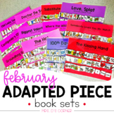 February Adapted Piece Book Set [ 14 book sets included! ]