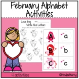 February Valentine's Alphabet Activities