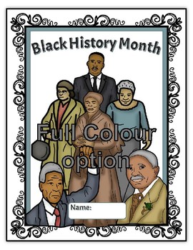 Preview of February- Black History Month Lapbook