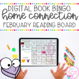 February Book Bingo Digital Reading Board | Google Slides