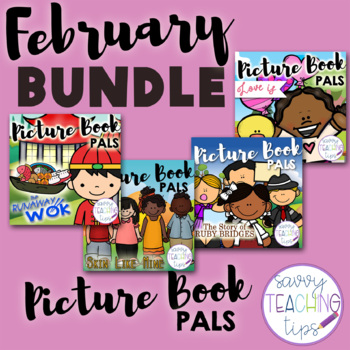 February Book Companions PICTURE BOOK PALS by Savvy Teaching Tips