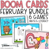 February Boom Cards™ Bundle for Kindergarten