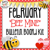 February Valentines Day Bulletin Board Kit "Bee Mine" Theme