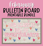 February Bulletin Board Kit for Valentine's Day, Hallway o