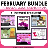 February Bundle - Literacy and Math Activity Pack