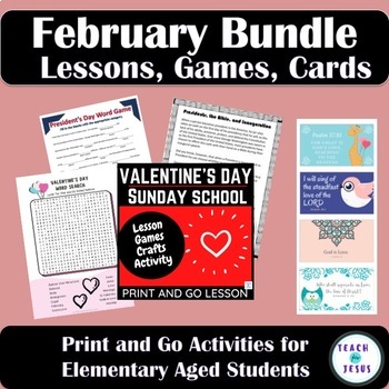 Preview of February Bundle - Save Money and Get The  Resources You Need This Month