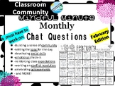 February CLASSROOM COMMUNITY class meeting or home/school 