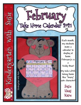 Preview of February Calendar Craft and MORE