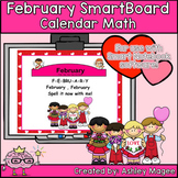 February Calendar Math/Morning Meeting for SMARTBoard