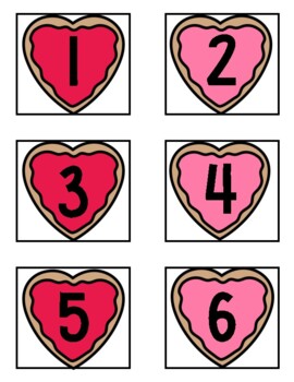 February Calendar Numbers by Kindergarten Maestra | TpT