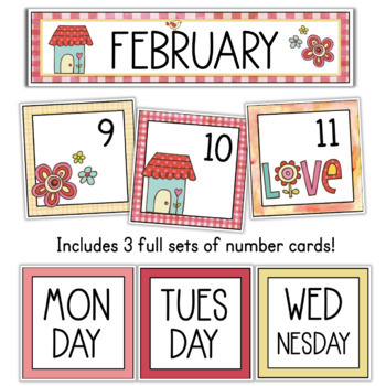 Monthly Planner Kit 2 - FEBRUARY Printable