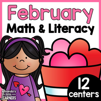 Preview of February Centers - Valentine's Day