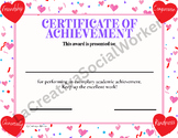 February Certificate of Achievement