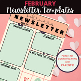 February | Class Newsletter Templates (Editable!)