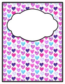 Preview of 3 Products, February Classroom Decor Printables Bundle, Hearts Printables Bundle