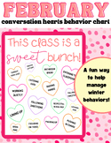 February Conversation Hearts Behavior Chart | Incentive An