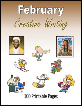 Preview of February Creative Writing - 100 Pages