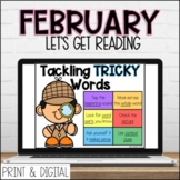 February DIGITAL Lets Get Reading 2nd Grade Reading Unit f