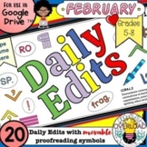 February Daily Edits: 20 Proofreading Paragraphs with mova
