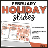 February Daily Holiday Slides