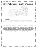 February Daily Math Journal