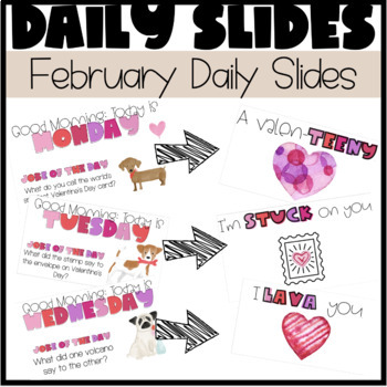 Preview of February Daily Slides