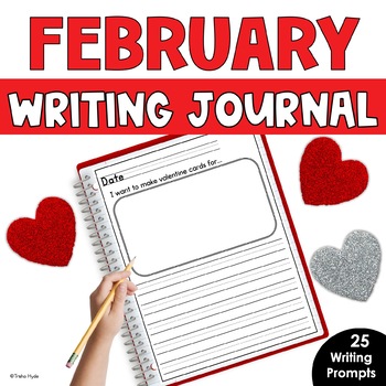 Preview of February Daily Quick Writes | Writing Journal |Morning Meeting