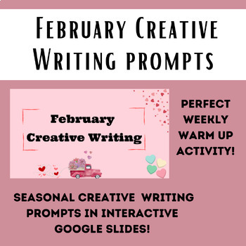 February Digital Creative Writing Activities by Ms Mac In The Middle