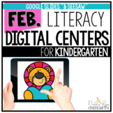 February Digital Literacy Centers for Kindergarten