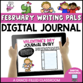 February Digital Writing Prompts with Writing Pals