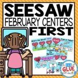 February Digital and Valentines Day Seesaw Activities for 