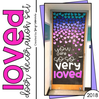 Preview of February Door Decoration Set