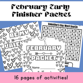 February Early Finisher Packet